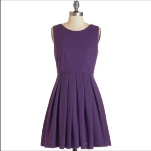 ModCloth “Cue the Compliments” dress in Amethyst S